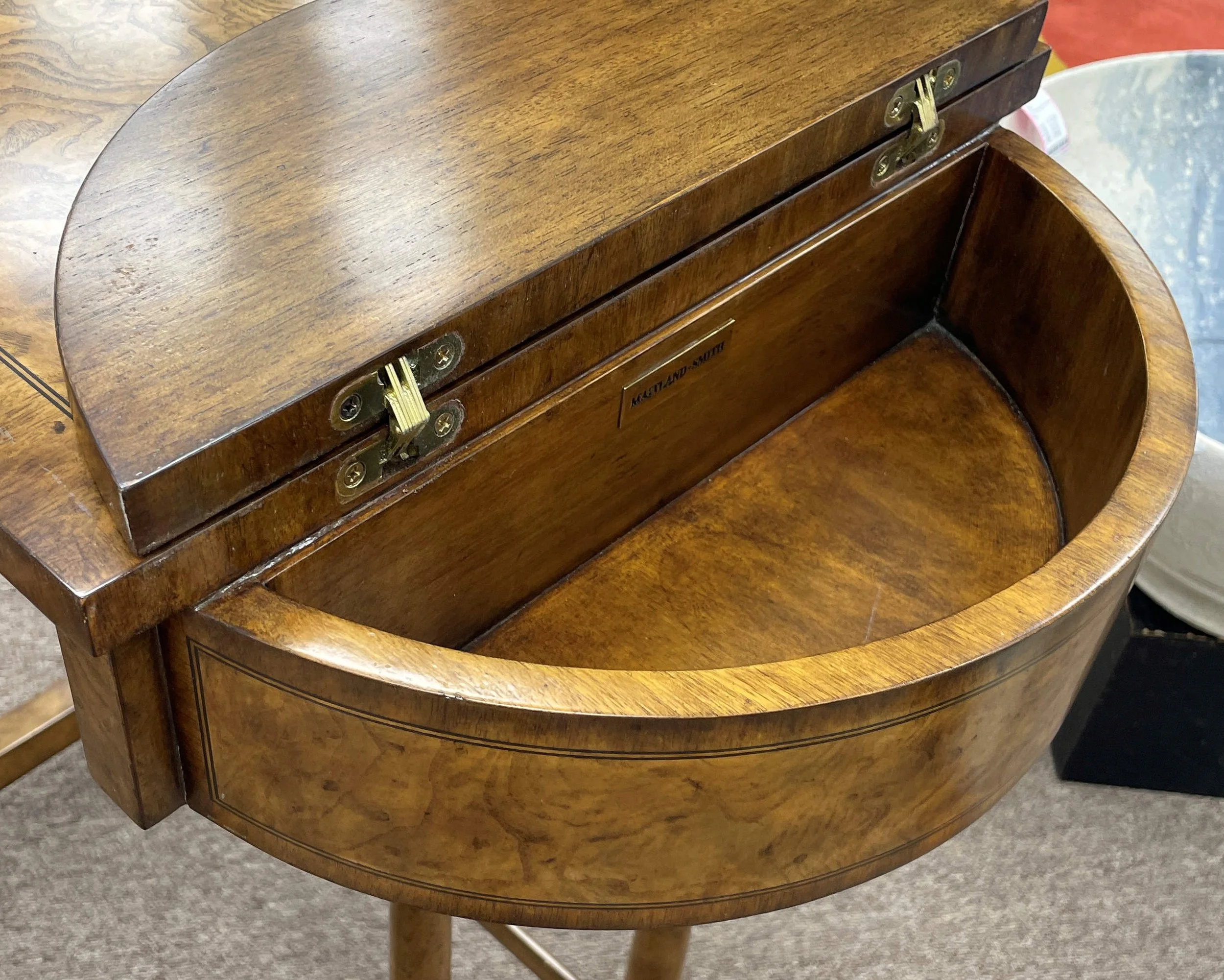 Encore Furniture Gallery-Vintage Maitland Smith Nesting Game Tables